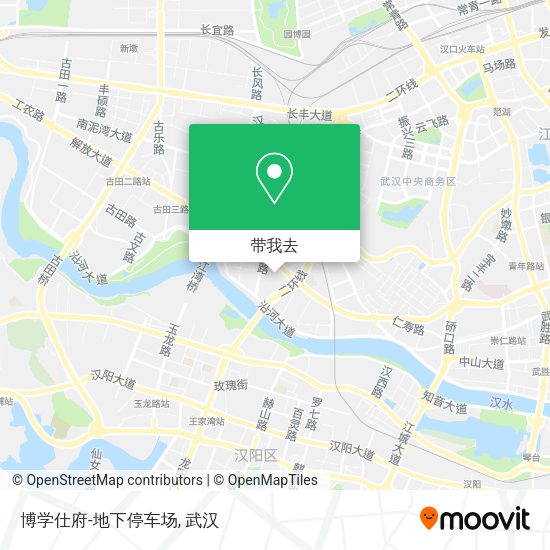 博学仕府-地下停车场地图