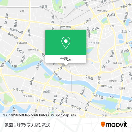 紫燕百味鸡(宗关店)地图