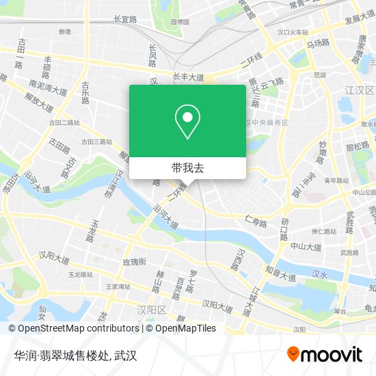 华润·翡翠城售楼处地图