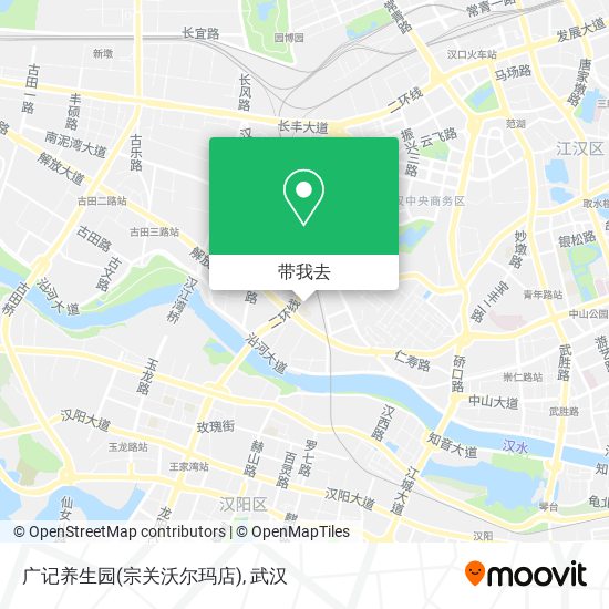 广记养生园(宗关沃尔玛店)地图
