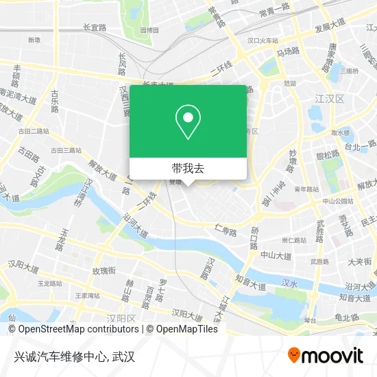 兴诚汽车维修中心地图