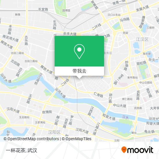 一杯花茶地图