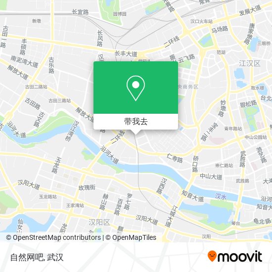 自然网吧地图