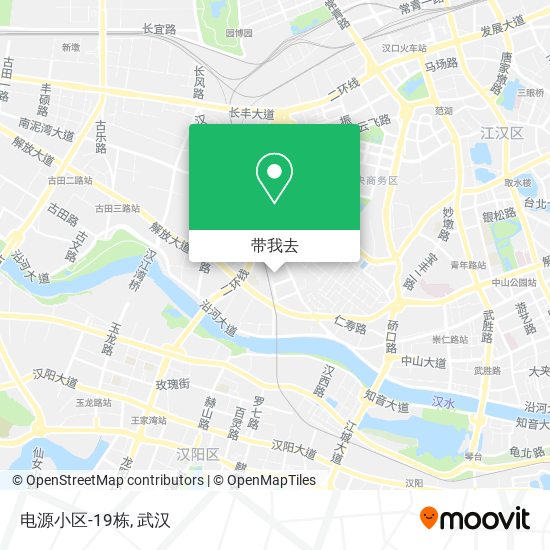 电源小区-19栋地图
