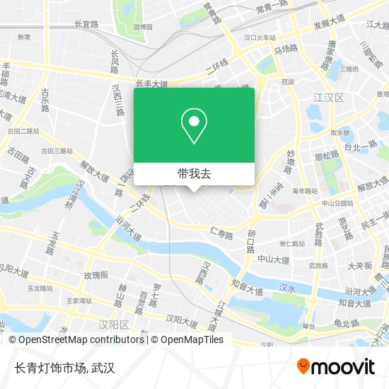 长青灯饰市场地图