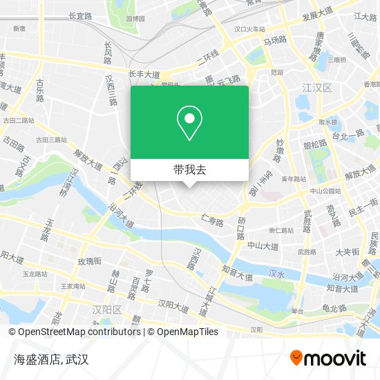 海盛酒店地图