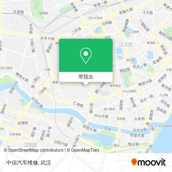 中信汽车维修地图