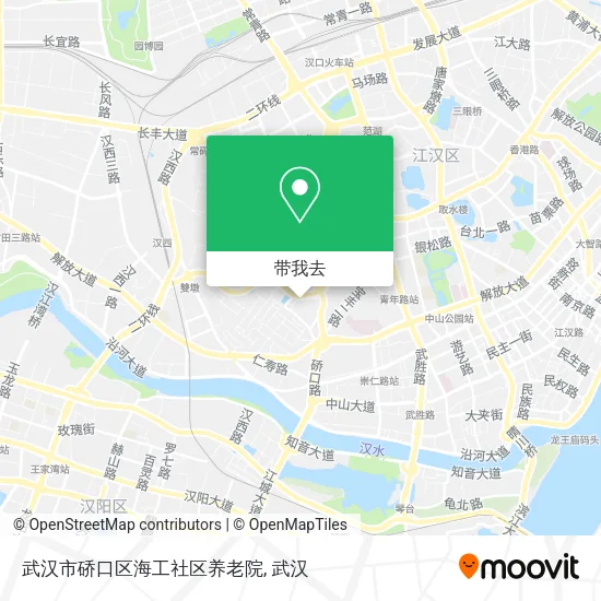 武汉市硚口区海工社区养老院地图