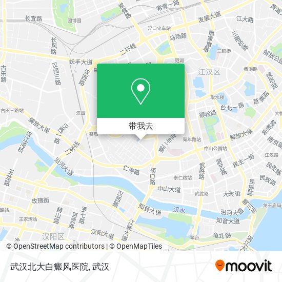武汉北大白癜风医院地图