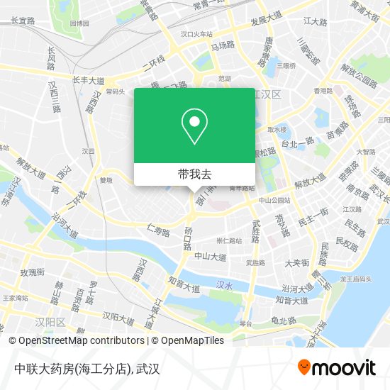 中联大药房(海工分店)地图