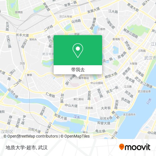 地质大学-超市地图