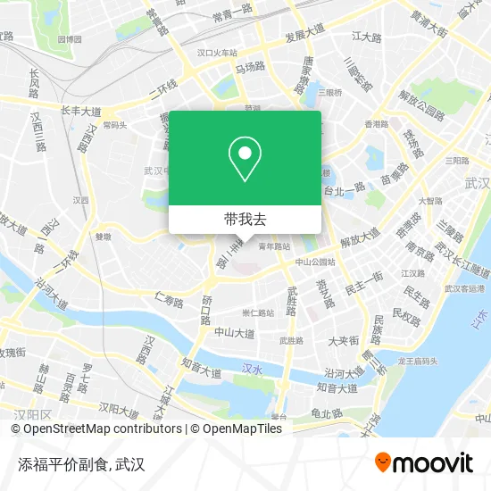 添福平价副食地图