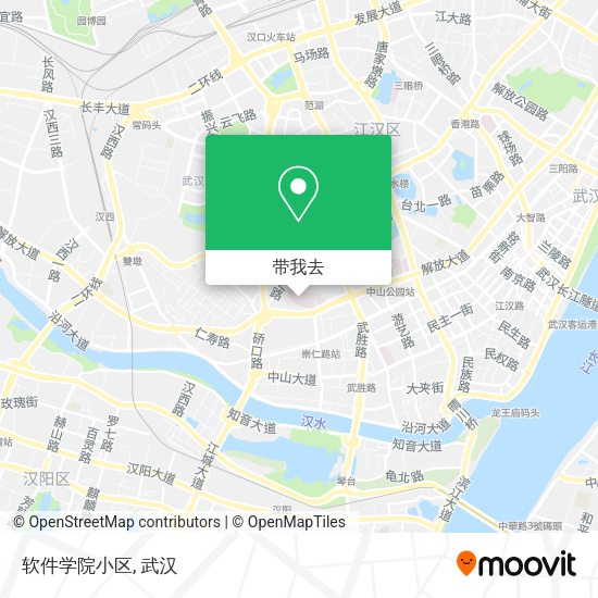 软件学院小区地图