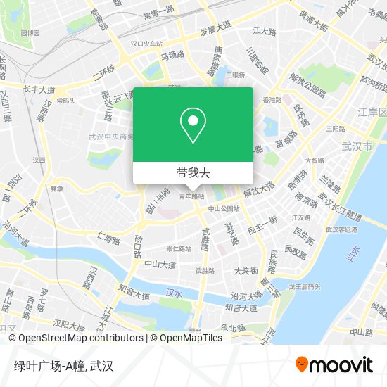 绿叶广场-A幢地图