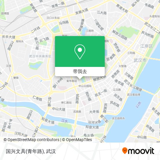 国兴文具(青年路)地图