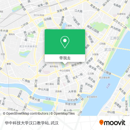 华中科技大学汉口教学站地图