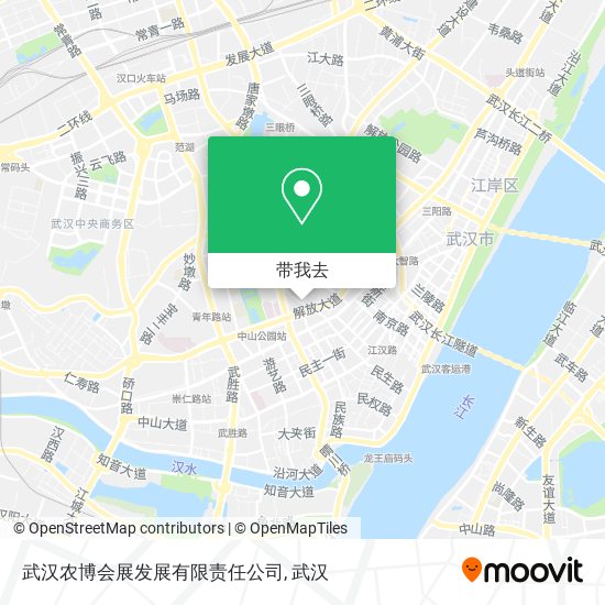 武汉农博会展发展有限责任公司地图