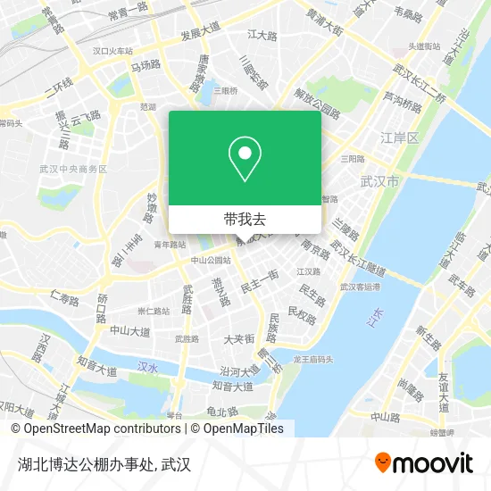 湖北博达公棚办事处地图