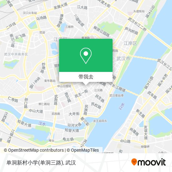 单洞新村小学(单洞三路)地图