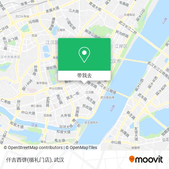 仟吉西饼(循礼门店)地图