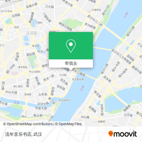 流年音乐书店地图