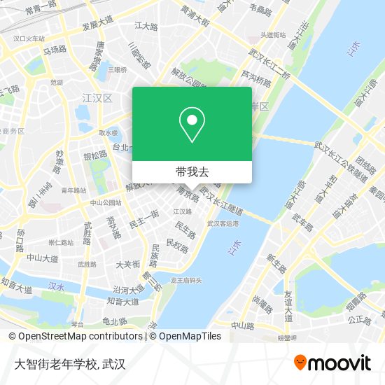 大智街老年学校地图