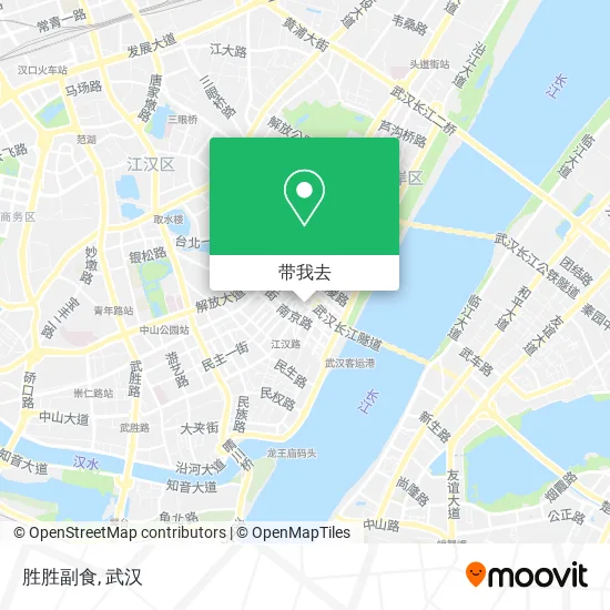 胜胜副食地图