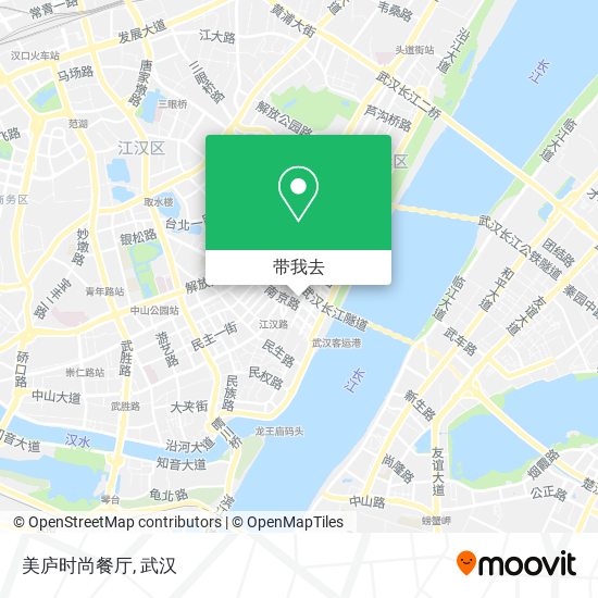 美庐时尚餐厅地图