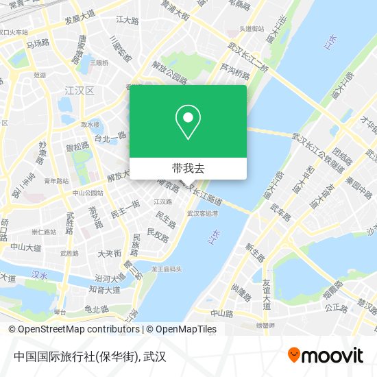 中国国际旅行社(保华街)地图