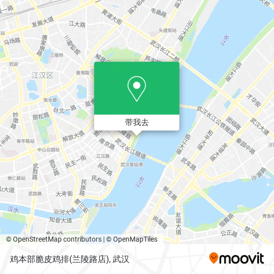 鸡本部脆皮鸡排(兰陵路店)地图