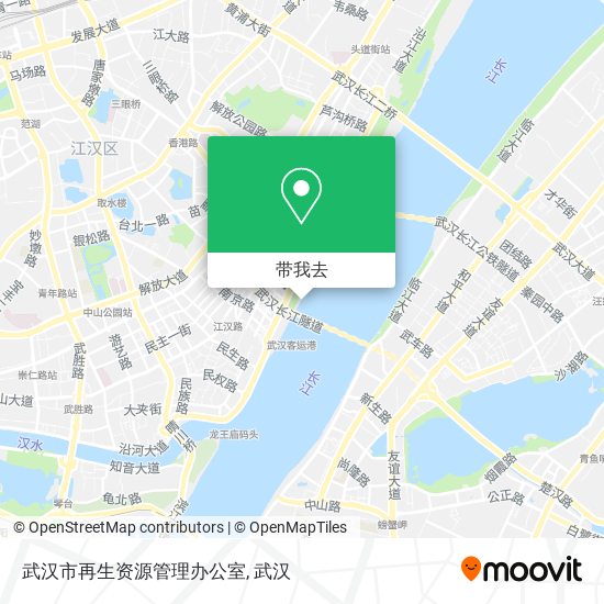 武汉市再生资源管理办公室地图