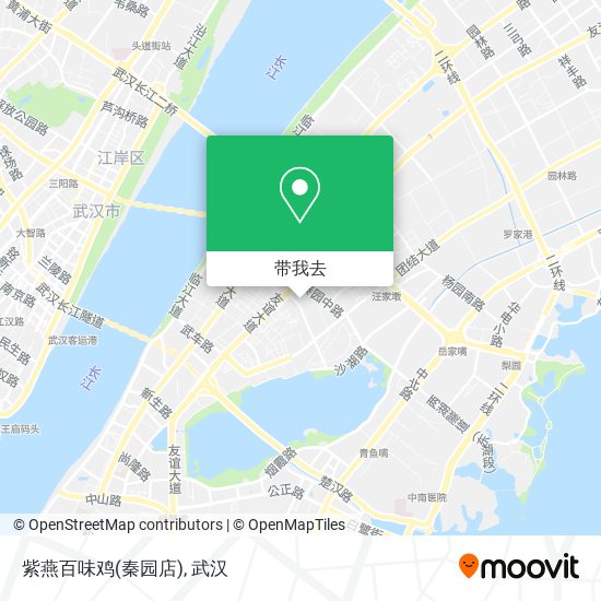 紫燕百味鸡(秦园店)地图