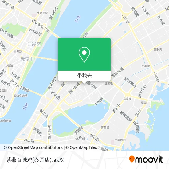 紫燕百味鸡(秦园店)地图