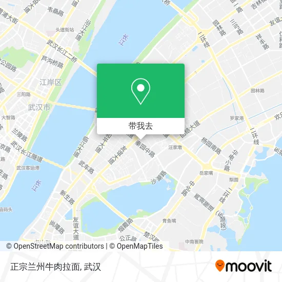 正宗兰州牛肉拉面地图