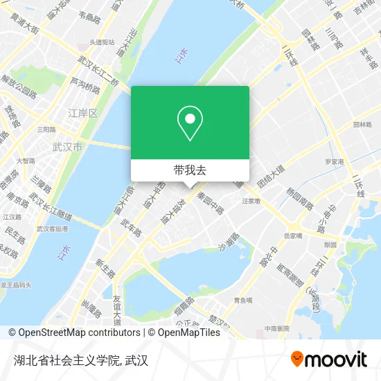湖北省社会主义学院地图