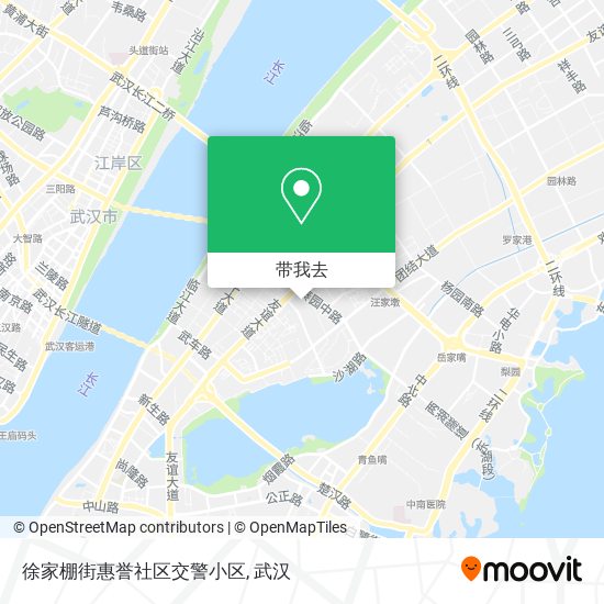 徐家棚街惠誉社区交警小区地图