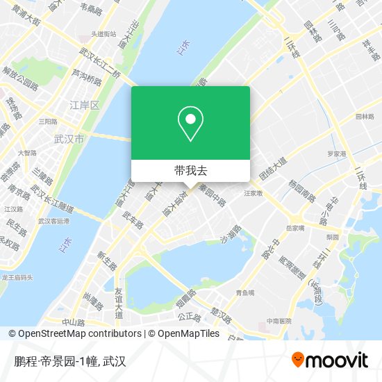 鹏程·帝景园-1幢地图