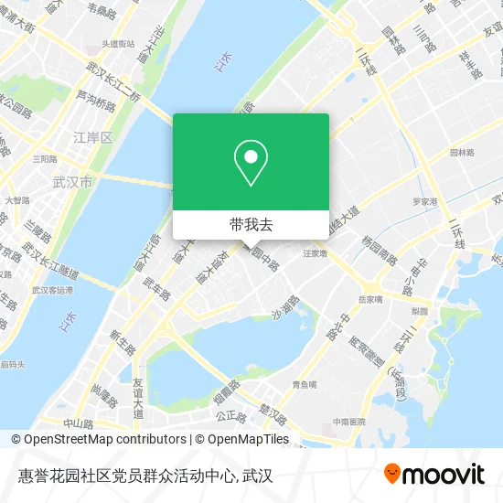 惠誉花园社区党员群众活动中心地图