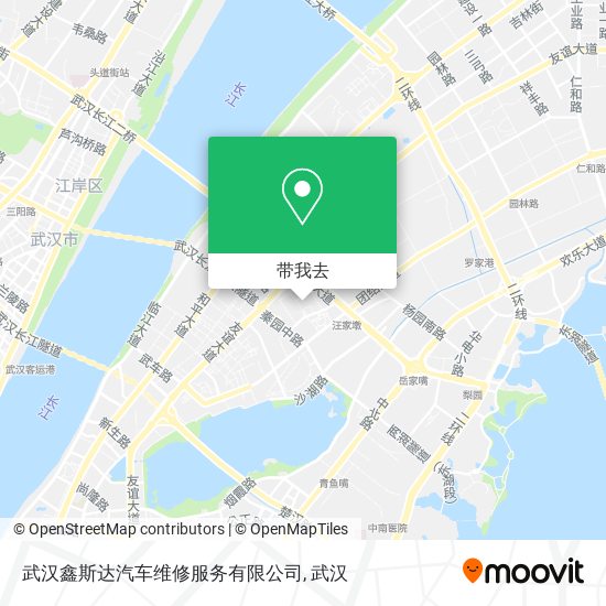 武汉鑫斯达汽车维修服务有限公司地图