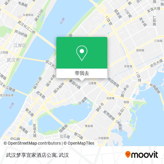 武汉梦享宜家酒店公寓地图