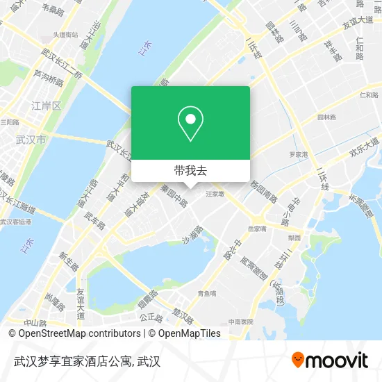 武汉梦享宜家酒店公寓地图