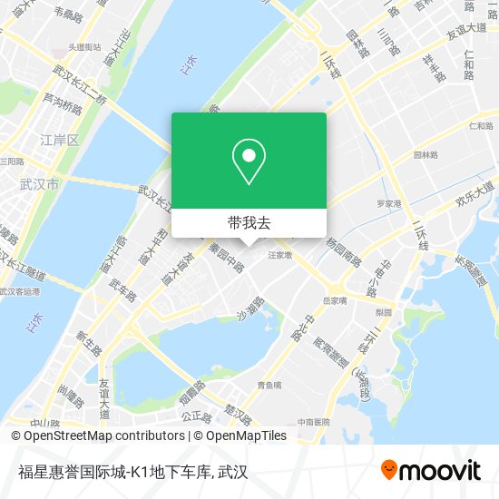 福星惠誉国际城-K1地下车库地图