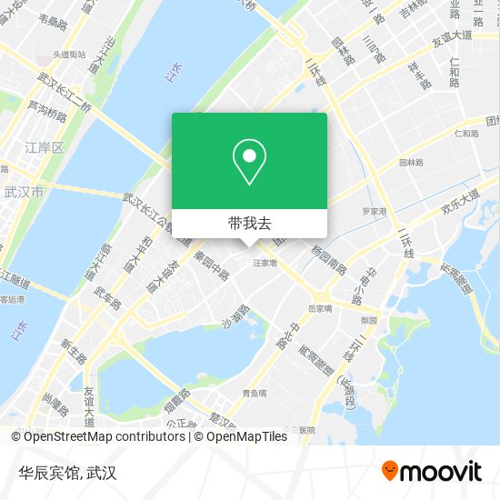 华辰宾馆地图