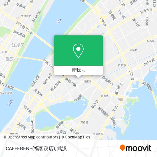 CAFFEBENE(福客茂店)地图