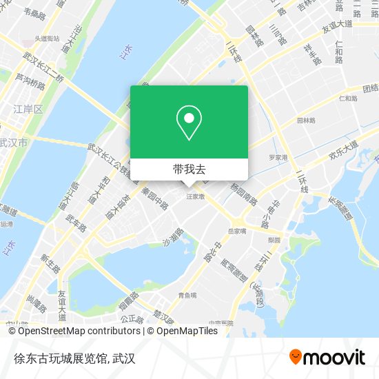 徐东古玩城展览馆地图