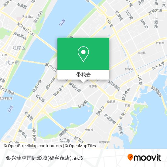 银兴菲林国际影城(福客茂店)地图