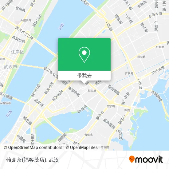 翰鼎茶(福客茂店)地图