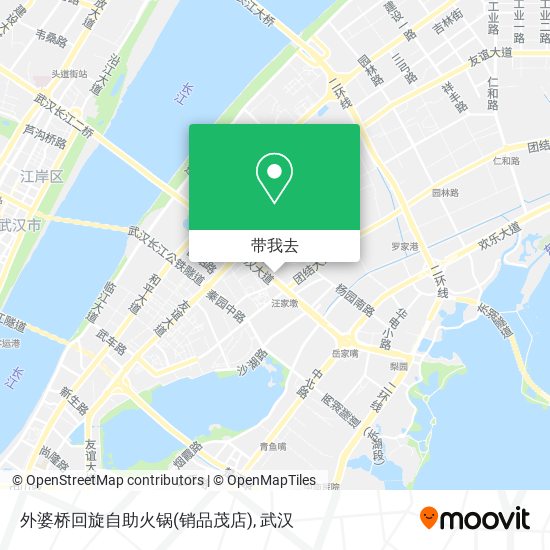 外婆桥回旋自助火锅(销品茂店)地图