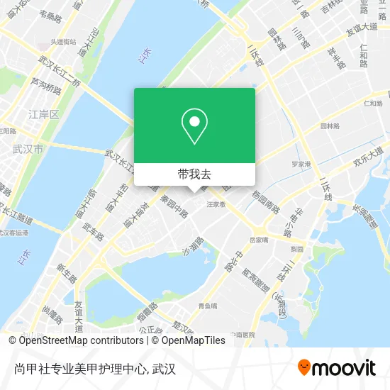尚甲社专业美甲护理中心地图