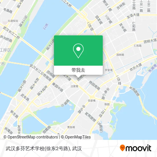 武汉多芬艺术学校(徐东2号路)地图